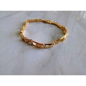 18K Gold Plated Elephant Bracelet For Women